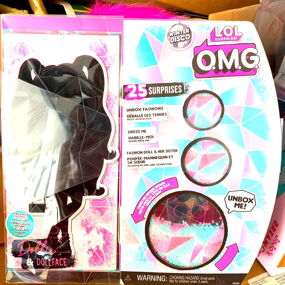 LOL Surprise MGA Entertainment Snowlicious Dollie Doll Face Nwt